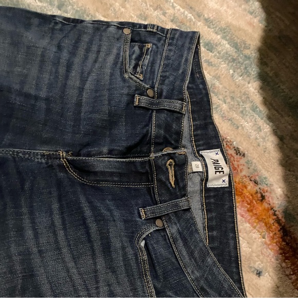 Paige skyline ankle peg jeans - size 28 - Picture 4 of 6